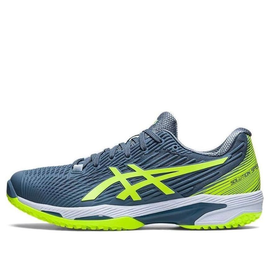 ASICS Solution Speed FF 2 'Steel Blue Neon Green' 1041A188-402