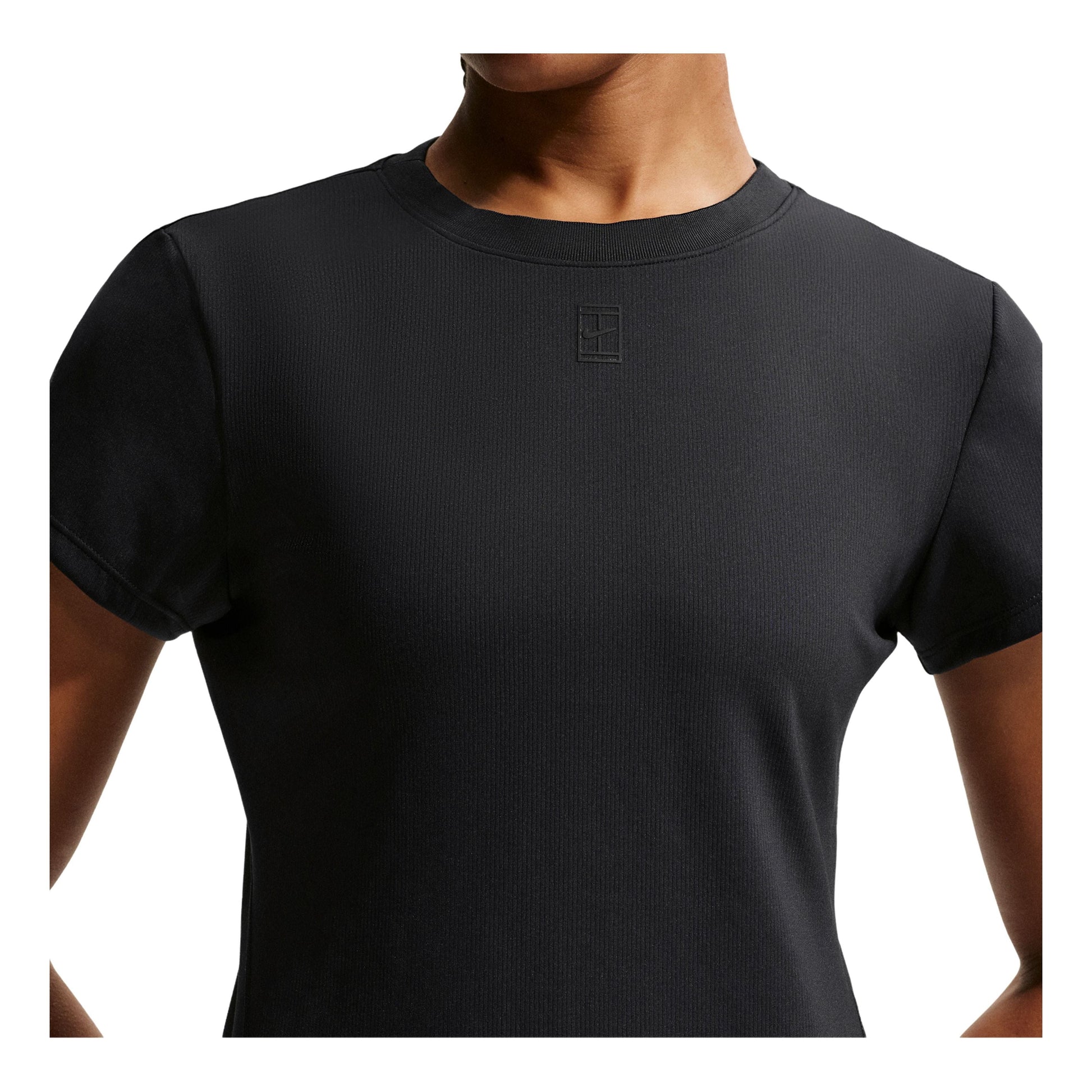 (WMNS) Nike Court Advantage Dri-FIT T-Shirt 'Black' HQ2994-010