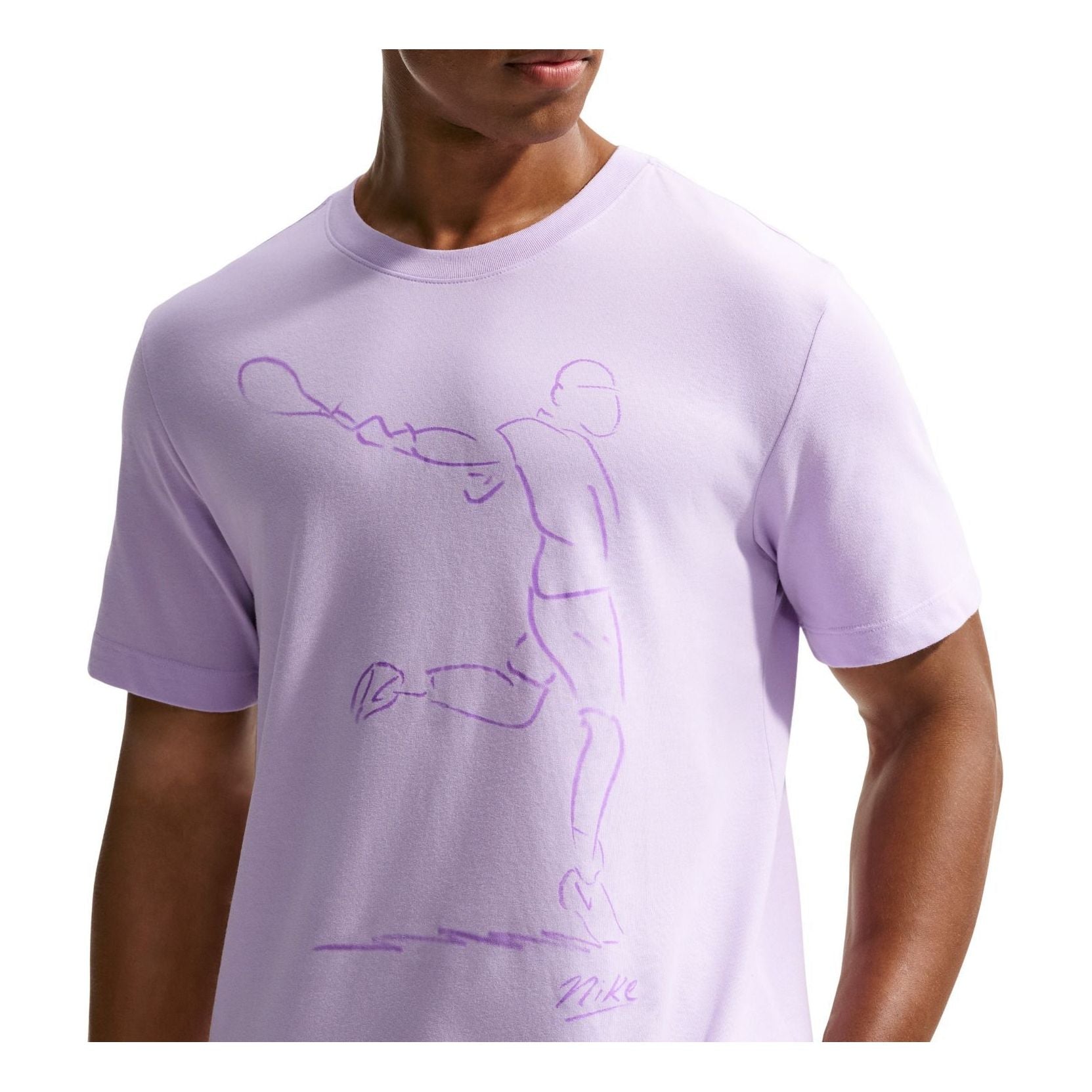 Nike Court Dri-FIT T-Shirt 'Violet Mist' IH2104-511