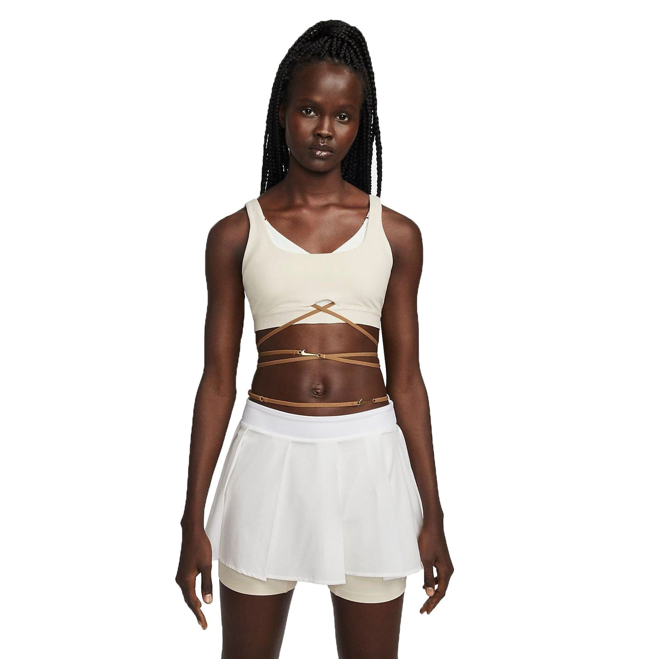 (WMNS) Nike x Jacquemus La Brassiere Bra 'Off White' DN3227-219