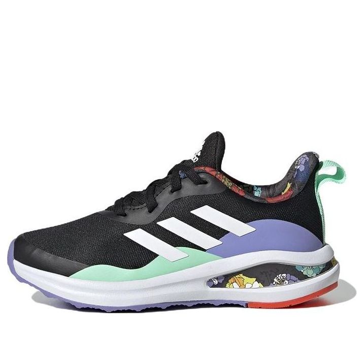 (GS) adidas FortaRun 'Floral - Black Pulse Mint' GW8729