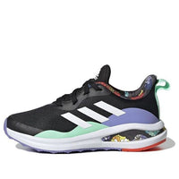 (GS) adidas FortaRun 'Floral - Black Pulse Mint' GW8729