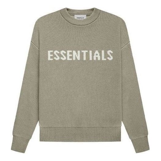(GS) Fear of God Essentials FW21 Knit Pullover Pistachio FOG-FW21-075