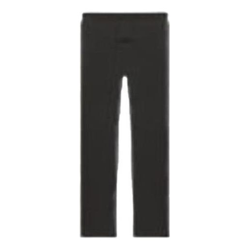 Fear of God Essentials SS23 Essentials Waffle Relaxed Sweatpant 'Off Black' FOG-SS23-013