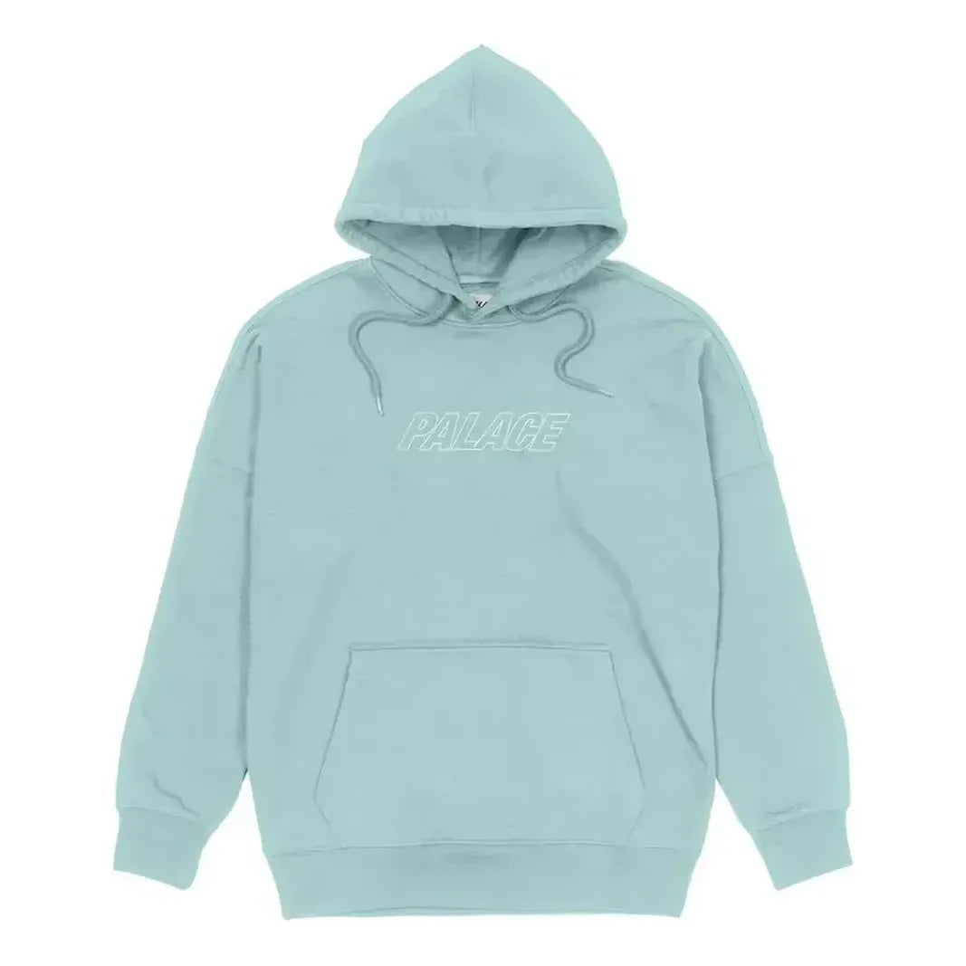 Palace Jumbo Tri-Ferg Drop Shoulder Hoodie 'Green' P21CS257