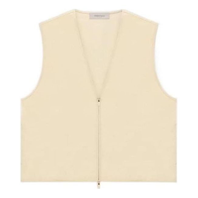 Fear of God Essentials FW22 Barn Vest 'Egg shell' FOG-FW22-131