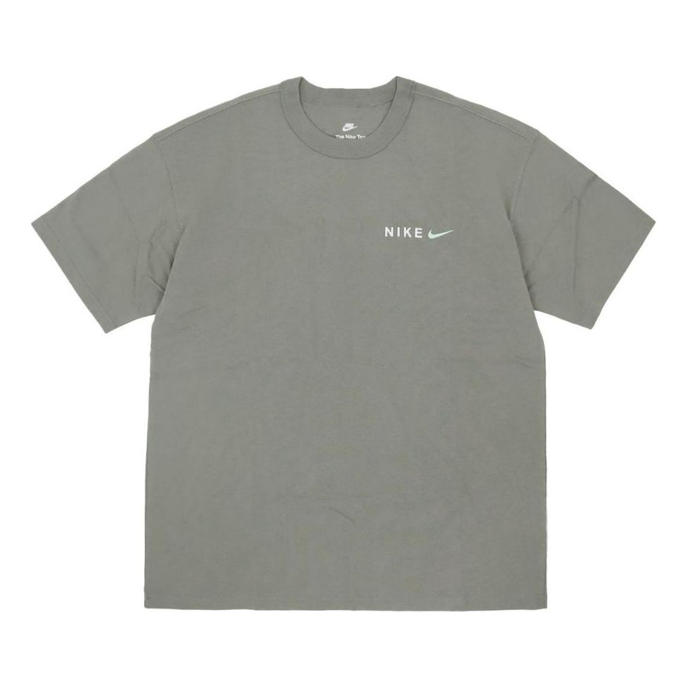 Nike Graphic Print Sports T-Shirt 'Olive Green' HF6172-053