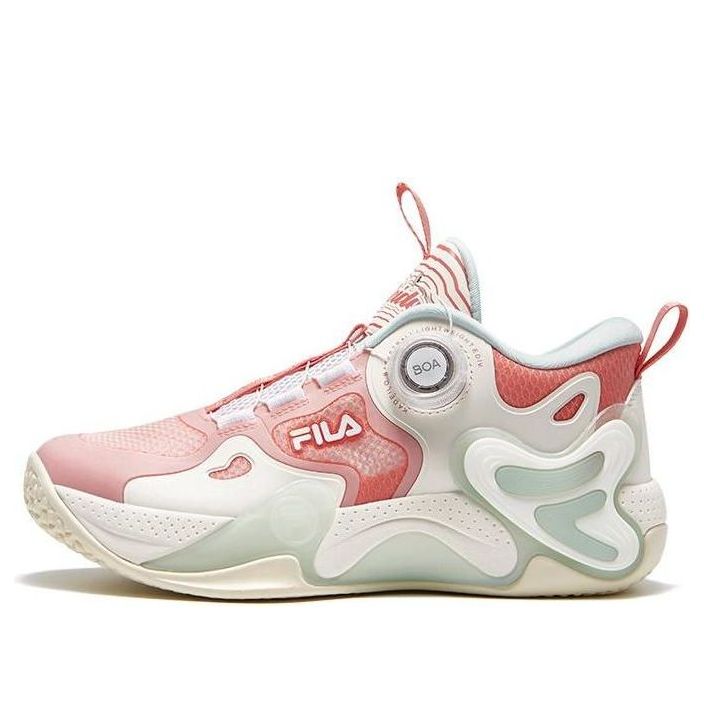 (GS) FILA BOA Performance Basketball Shoes 'White Pink Green' K15G322202FCA