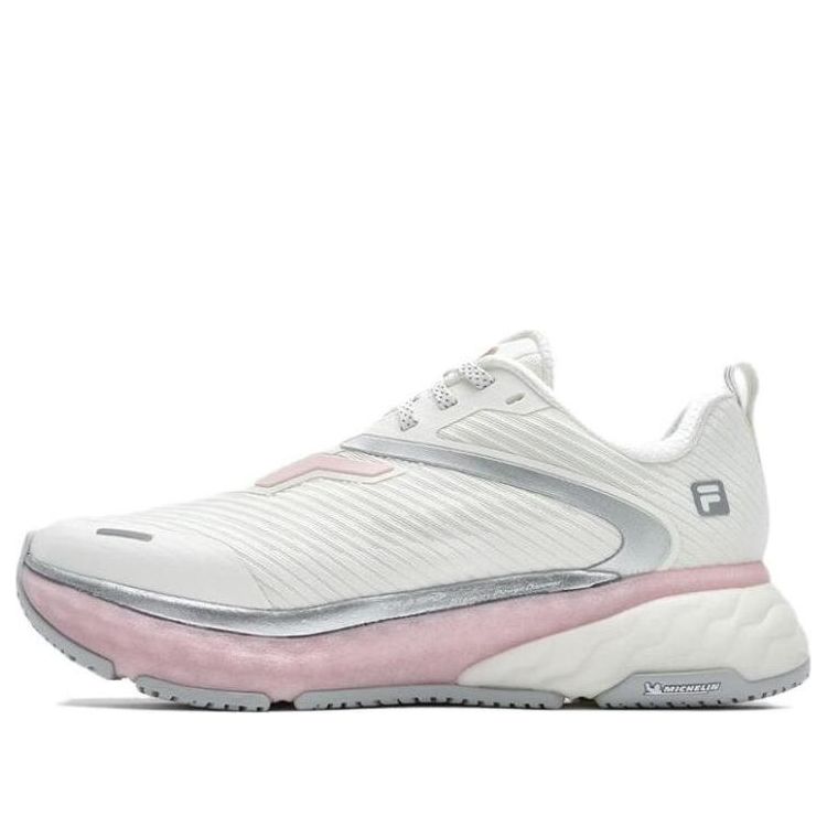 (WMNS) FILA SPD Cheetah Road Running Shoes 'White Pink' A12W411113FSW