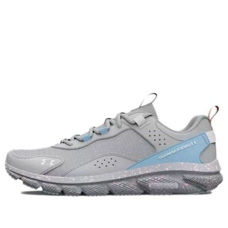 (WMNS) Under Armour Charged Verssert Spkle Sneakers 'Grey Blue' 3025751-107