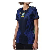 (WMNS) Air Jordan Brazil 2026 Match Away Aero-Fit Authentic Jersey 'Royal Black' IU1078-417