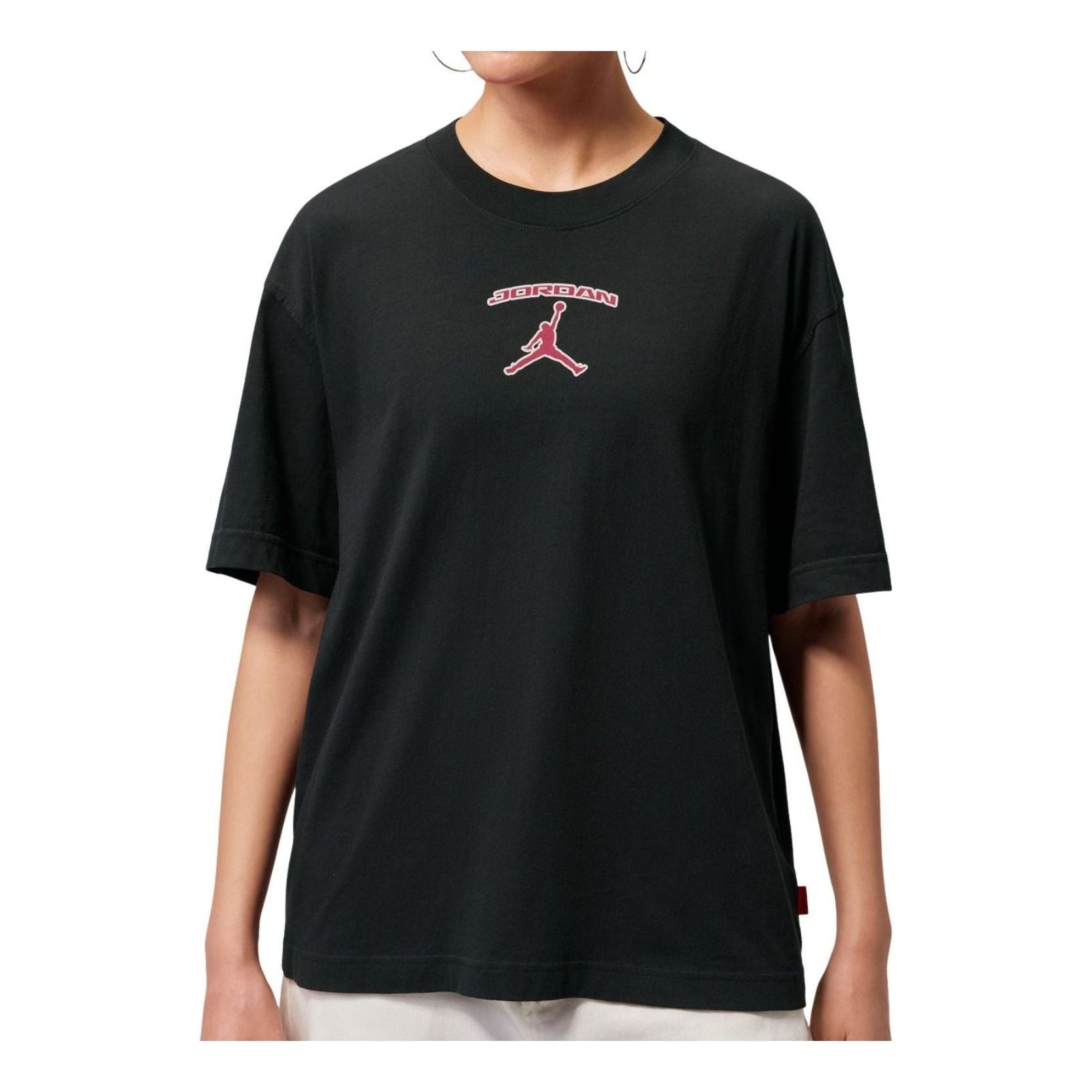 (WMNS) Jordan T-Shirt 'Black' IM7152-010