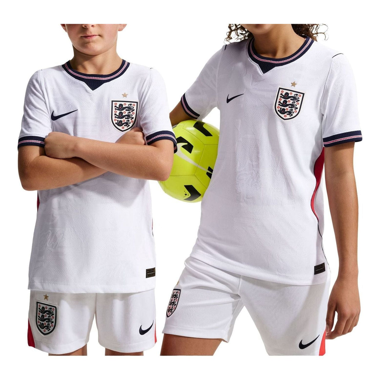 (GS) Nike England National Team 2026 Match Home Aero-FIT Jersey 'White Speed Red Obsidian' IB5047-100
