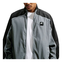 Nike Air Woven Track Jacket 'Smoke Grey Black' IM5568-084
