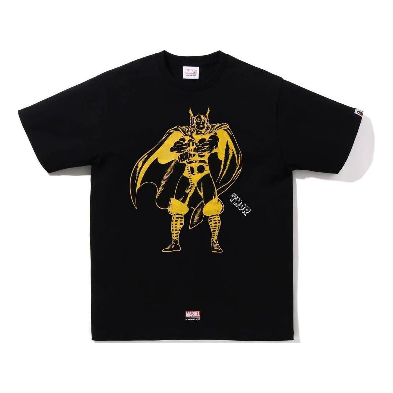 A Bathing Ape x MARVEL THOR T-Shirt 'Black' 1I73-110-907-BLK