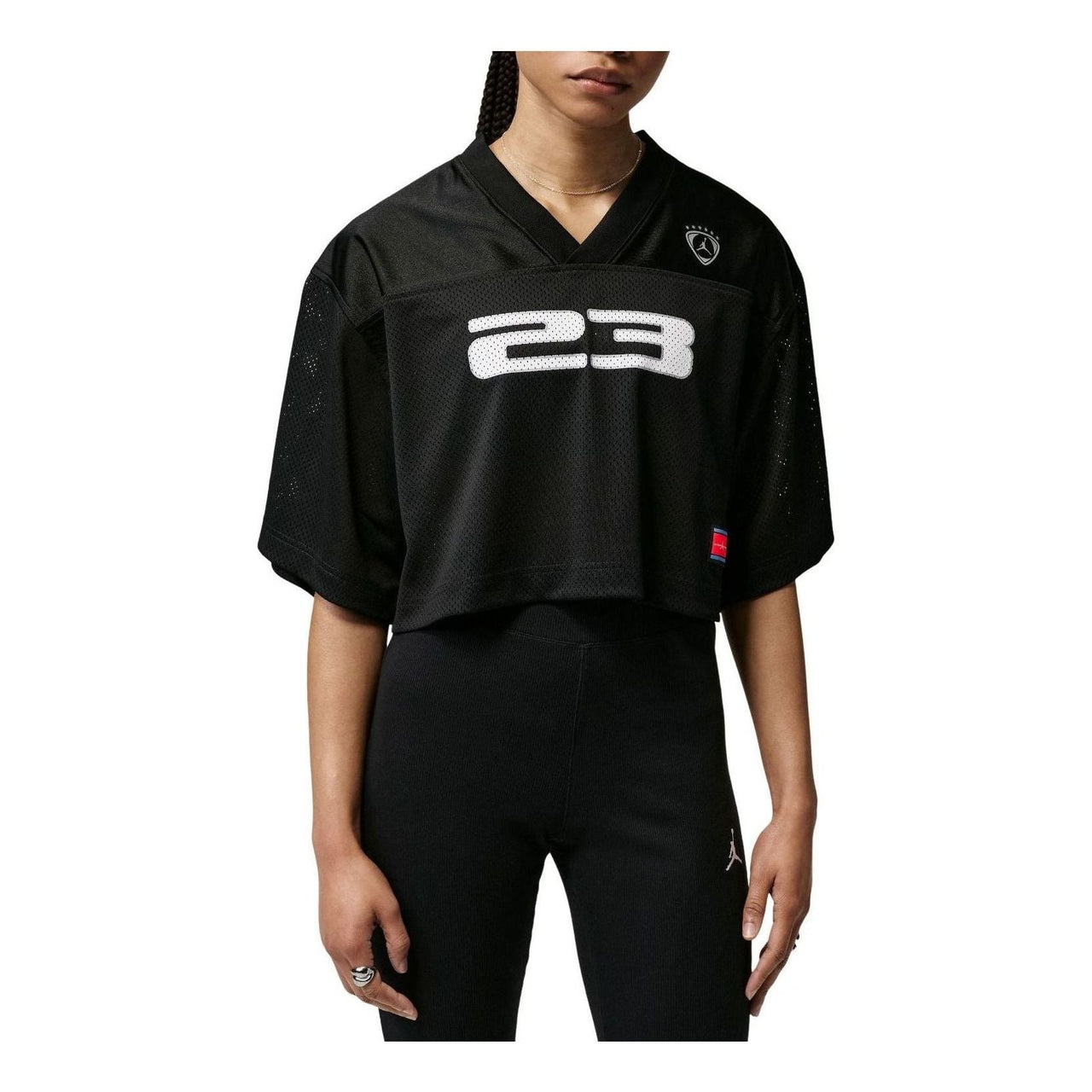 (WMNS) Jordan Brooklyn Jersey 'Black' IM6850-010
