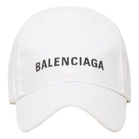 Balenciaga Cap 'White Black' 529192310B29060