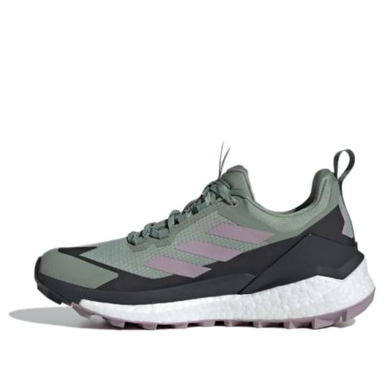 (WMNS) adidas Terrex Free Hiker 2.0 Low Gore-Tex Hiking Shoes 'Black White' IE5100