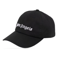 Palm Angels Classic Logo Cap 'Black White' PMLB003C99FAB0011001