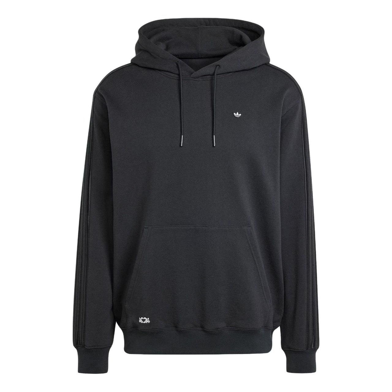 adidas originals x Mickey Mouse Appliqu Cotton Hoodie Asia Sizing 'Black' IY2274