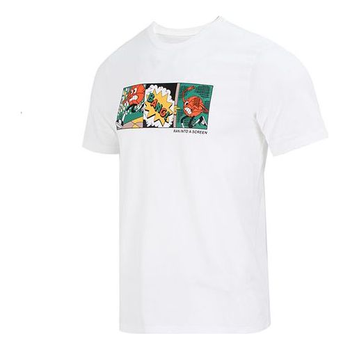 adidas Lil' Stripe Basketball Graphic Tee 'White' IC1866