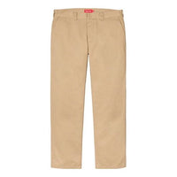 Supreme SS20 Week 1 Work Pant Cargo Pants Unisex Khaki SUP-SS20-170