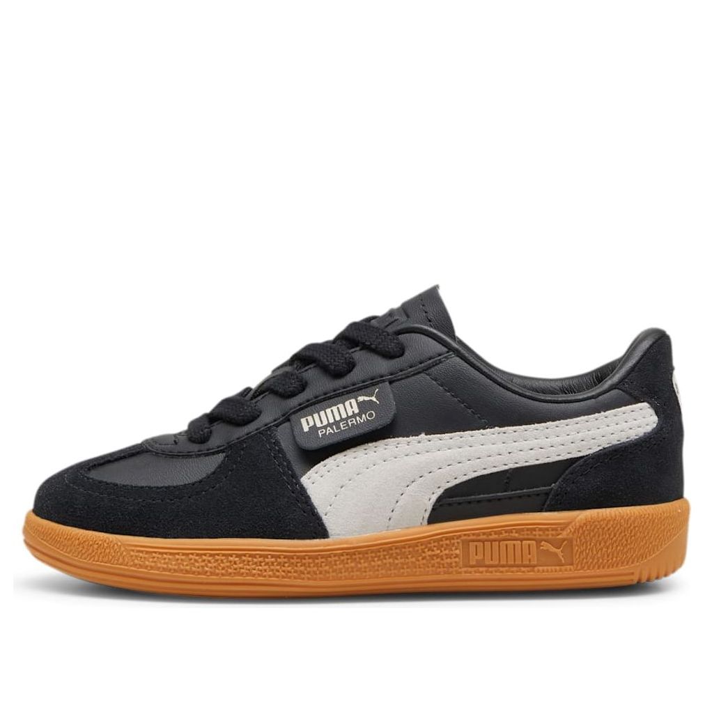 (PS) Puma Palermo Leather 'Black Feather Grey Gum' 397276-03