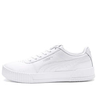 (WMNS) PUMA Carina Leather 'Triple White' 370325-02