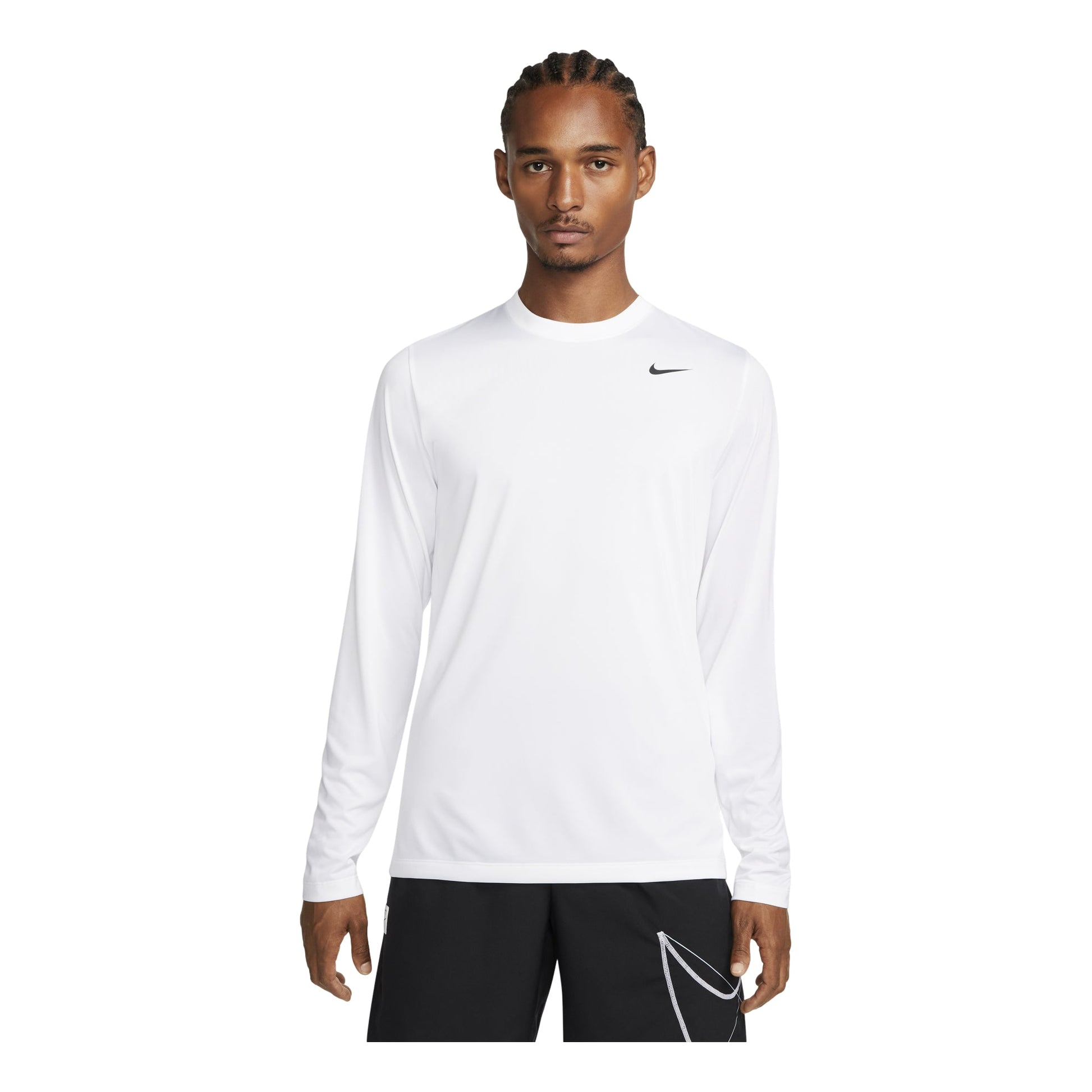 Nike Dri-FIT Legend Long-Sleeve Fitness T-Shirt 'White' DX0993-100