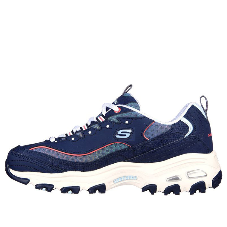 (WMNS) Skechers D'LITES 'Navy' 149268-NVMT