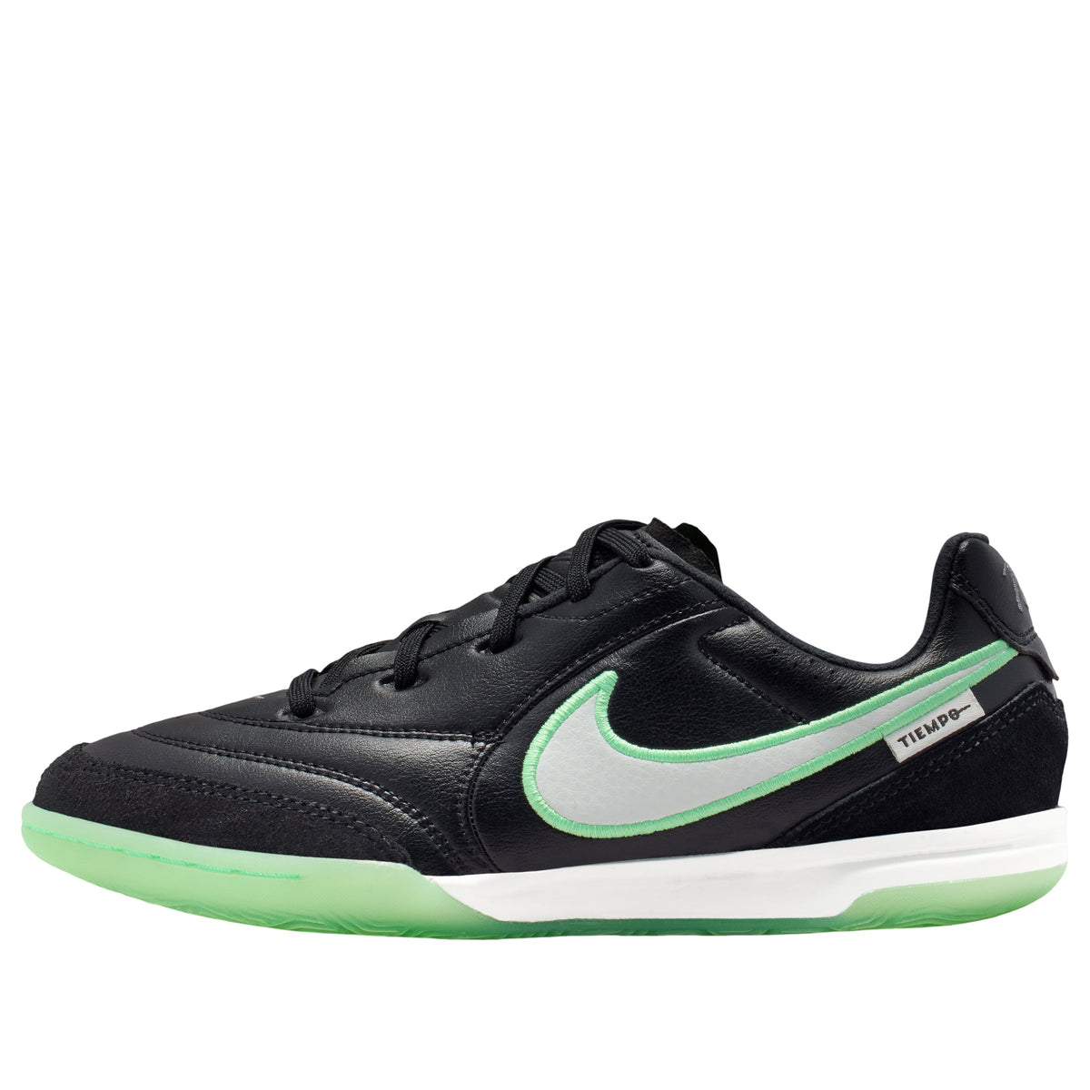 (GS) Nike Jr. Tiempo Streetgato 'Black Illusion Green' IB5039-001