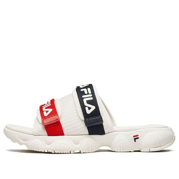 FILA Jagger Slippers White/Red/Black F12M024607FGD