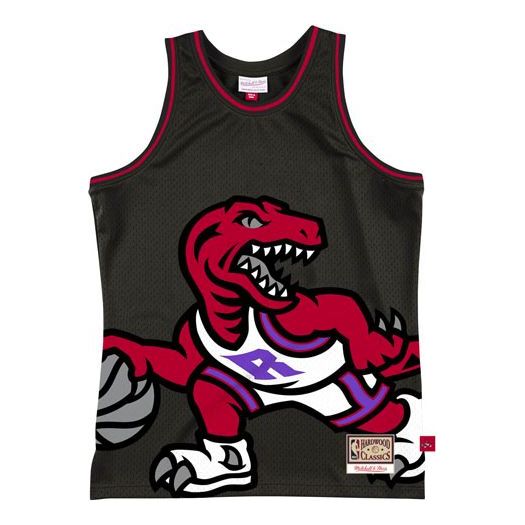 Mitchell & Ness Blown Out NBA Big Face 2.0 Tank 'Toronto Raptors' MSTKBW19146-TRABLCK