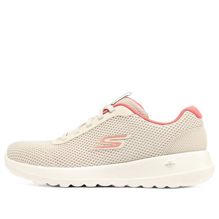 (WMNS) Skechers GOwalk Joy Light Motion 'Off White Pink' 124707-OFPK