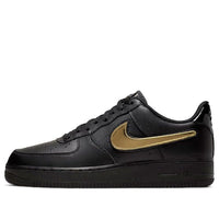 Nike Air Force 1 Low '07 LV8 'Removable Swoosh - Black Gold' CT2252-001