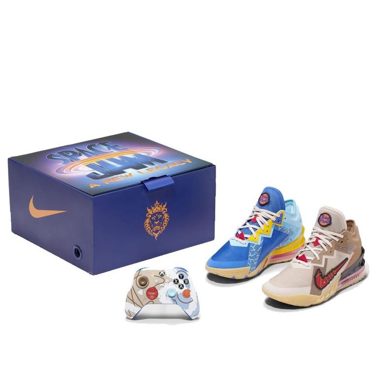 Nike Xbox x Space Jam x LeBron 18 Low 'Wile E. x Roadrunner' Special Box DO7172-900