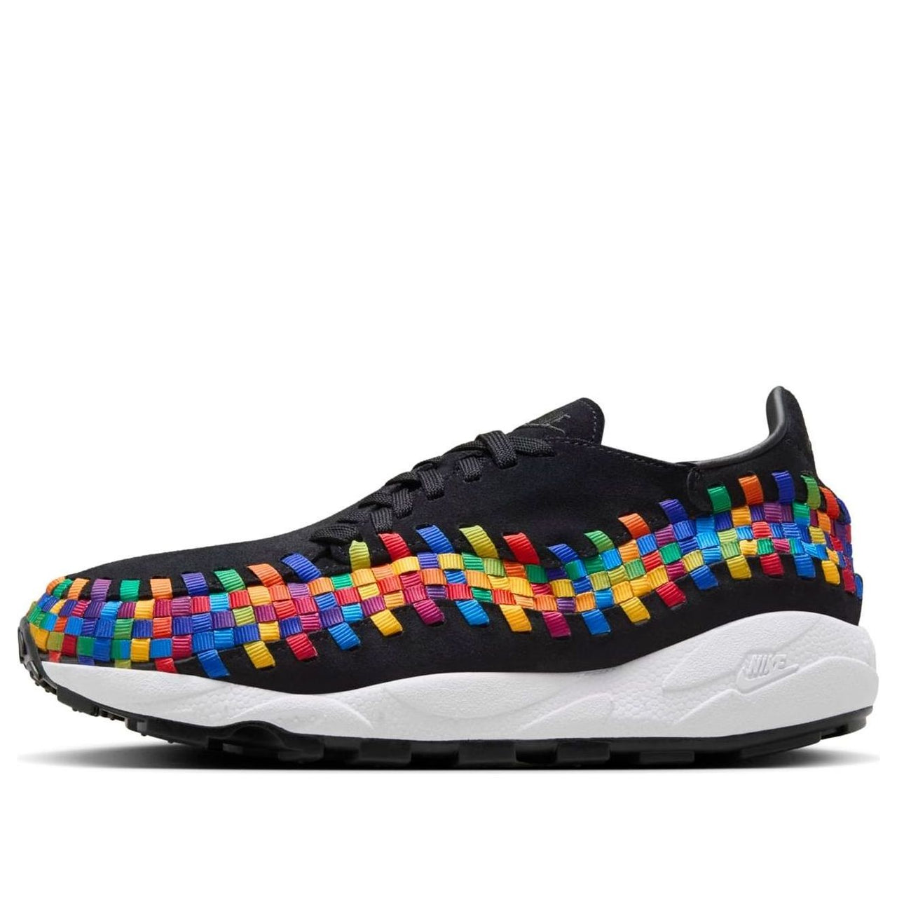 (WMNS) Nike Air Footscape Woven 'Rainbow Black' FB1959-002