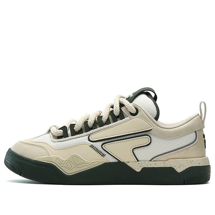 FILA FUSION x NOLLIE Skateboarding Sneakers 'Beige Black' T12M332301FWB