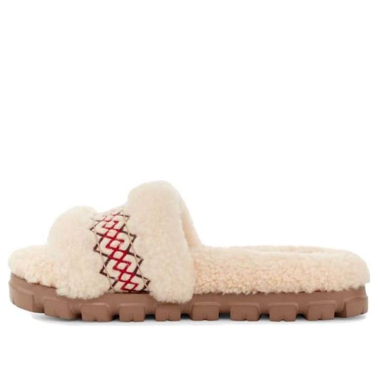 (WMNS) UGG Cozetta Slipper Heritage Braid 'Natural' 1143974-NAT