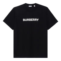 (WMNS) Burberry 25 Cotton Logo T-Shirt 'Black' 80803241