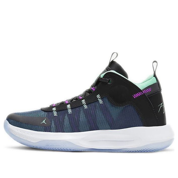 Air Jordan Jumpman 2020 'Black Green Glow Blue Void' BQ3449-005