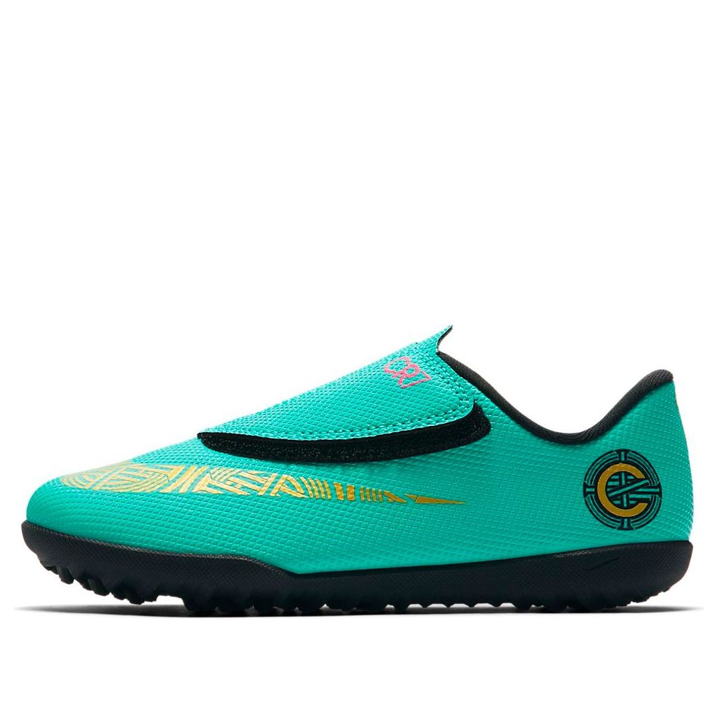 (GS) Nike JR Vapor 12 Club CR7 TF 'Green' AJ3108-390