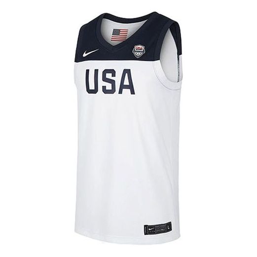 Nike World Cup USA Dream Team 2022 Home Jersey 'White Navy' CJ6921-100