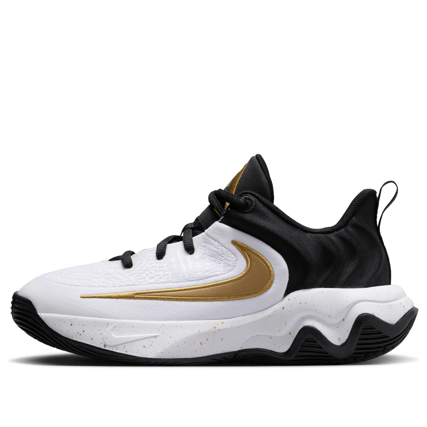 (GS) Nike Giannis Immortality 4 'Black White Gold' IH7664-003