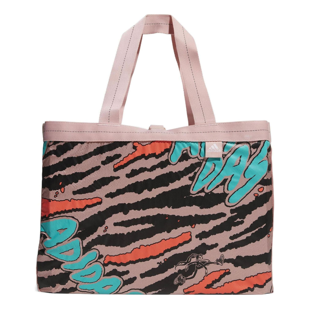 (WMNS) adidas x Atmos Pink x Jenny Kaori Tote Bag 'Multi-Color' HF5113