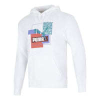 PUMA Brand Love TR Logo Hoodie 'White' 537851-02