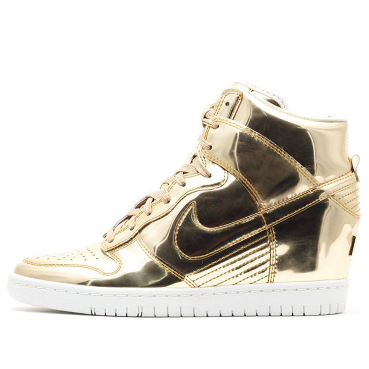 (WMNS) Nike Dunk Sky Hi Sp 'Liquid Gold' 639233-770