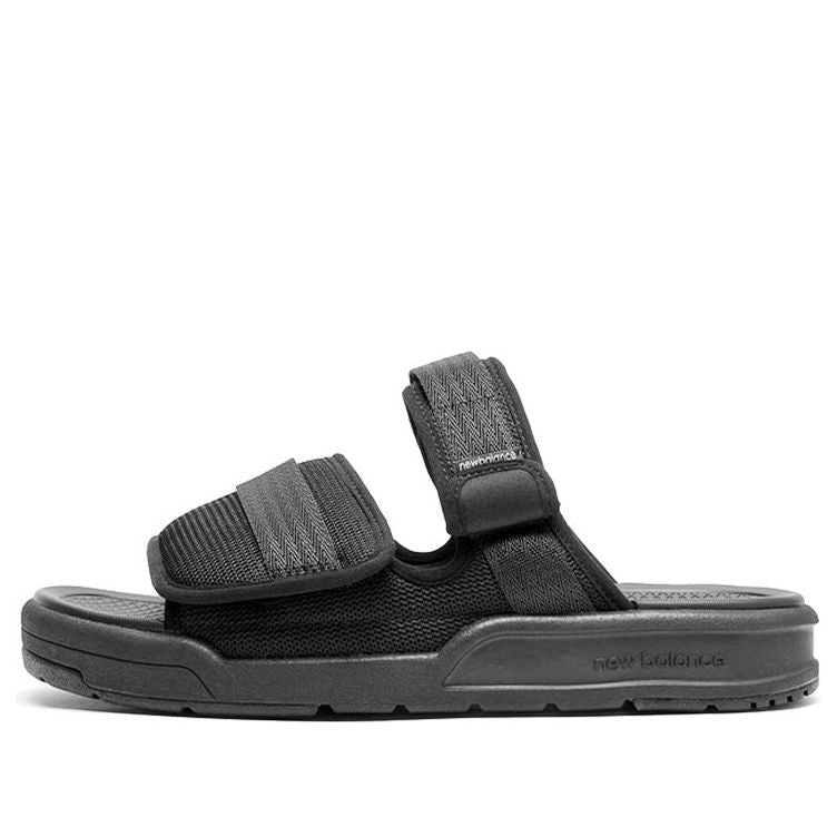 New Balance 3201 Series Velcro Fashion Sports Slippers Unisex Black SDL3201K