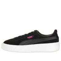 PUMA Suede Platform Jr Casual Shoes Black 363663-01