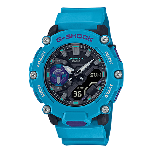 CASIO G-Shock Analog-Digital 'Blue' GA-2200-2APR-PERSON